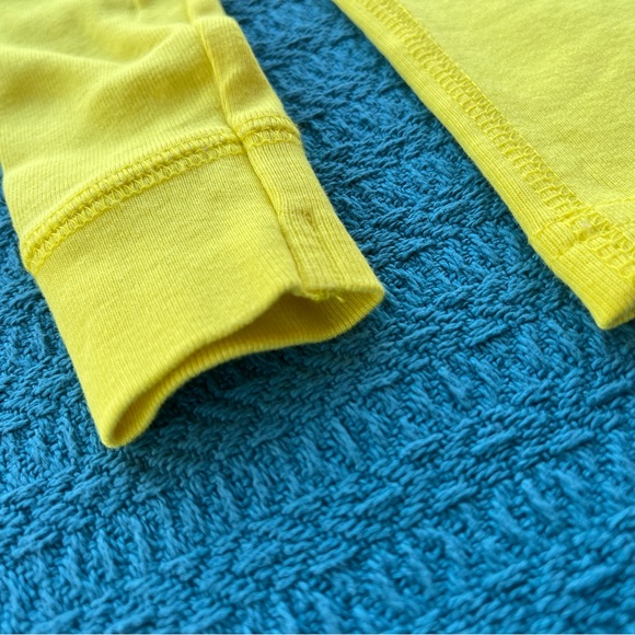 Primary Organic Long-Sleeve PJ Top & Pant in Sunshine, Size 4-5, EUC - Picture 4 of 12